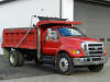 UJ811 2005 F750 Dump Truck prior to clean up